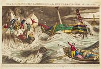 Grace Darling & Her Father Going to the Rescue of the Forfarshire Steamer.