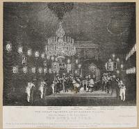 [Prince Frederick, Duke of York and Albany] The Great Chamber at St. James's Palace. with the Remains of His Royal Highness The Duke of York. Lying in State.