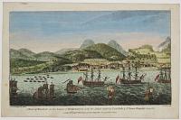 A View of Roseau in the Island of Dominique, with the Attack made by Lord Rollo, & Sr. James Douglas in 1760.  10.