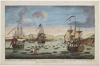 An exact Representation of the Attack made by the British Fleet, under the Command of Adm.l Keppel the 8th of April, 1761, at Port Andre, on the Island of Belle Isle.  9.