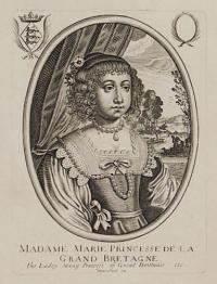 Madame Marie Princesse de la Grand Bretagne.
