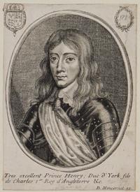 [James II] The excellent Prince Henry, Duc d'York fils de Charles I.er Roy d'Angleterre &c.