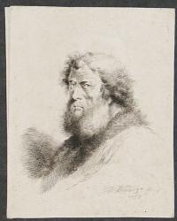 [Head of an old man]