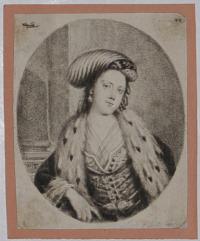 [Lady Ann Stanhope when Miss Ann de Laval?] [42 top right; 42 crossed out top left]