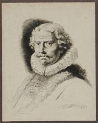 [Man wearing a ruff]