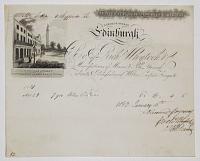 [Drapers] Printed Furniture and Moreen Warehouse. 7 George Street, Edinburgh. Bo.t of Richard Whytock & Co.,