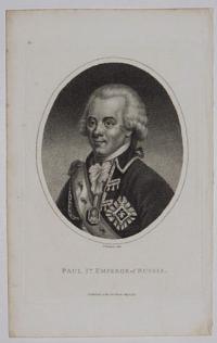 Paul 1.st. Emperor of Russia.
