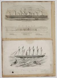[Views of the Great Eastern and Great Britain steam ships]