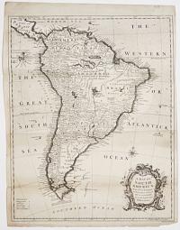A Map of South America With all the European Settlements