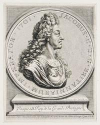 Jacobus II D.G. Britanniarum Imperator 1701.