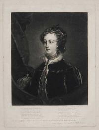 This Print of Mary Queen of Scots is dedicated to Sir Walter Scott Bar.t
