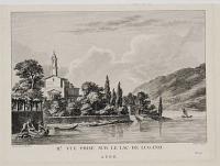 II.e Vue Prise sur le Lac de Lugano.