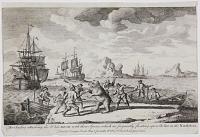 The sailors attacking the White Bear with their Spears,