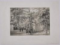 To the Parishioners of the Parish of St. Thomas the Apostle, in the City of London. This view of Their Doomed Churchyard, as it appears this 2.nd Day of August in the Year of our Lord God, 1848,