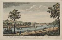 The North View of Row-Hampton. La Veue de Row-Hampton au Nord.