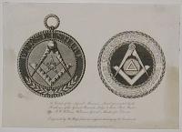 A Sketch of the Superb Masonic Jewel presented by the Brethern of the Grand Stewards Lodge to their Past Master the R.W. William Williams Grand Master for Dorset.