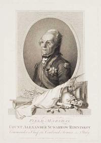 [Aleksandr Vasilyevich Suvorov] Field Marshal Count Alexander Suwarrow Rimniskoy