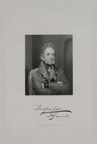 Hudson Lowe. Lt. General [Facsimile signature].