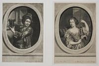 [Portraits of Jan van Mieris and his wife.]