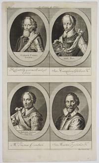 Robert Devereux Earle of Essex / Sir Humphrey Gilbert Kt / Mr Thomas Candish / Sir Martin Frobisher Kt