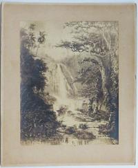 [Photograph of a waterfall on Cuba.]