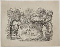 Bishop Mackenzie's Grave ___ The cross placed there by Dr. Livingstone. 1863.