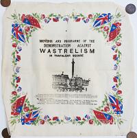Souvenir and Programme of the Demonstration against Wastrelism in Trafalgar Square.