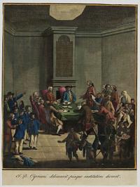 Frontispiece to Jonas Hanway, 'Three Letters on the subject of the Marine Society']