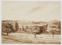 [View along the River Thames, in Essex.]