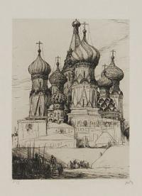 [Church in Moscow.][In pencil beneath image.]