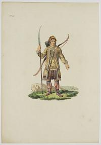 No 45. [A Tongusian in his Hunting Dress.]