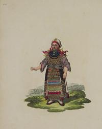 No 5. [A Woman of Finland in her Holiday Dress.]