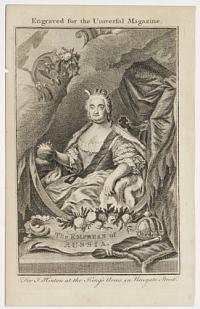 [Catherine II] The Empress of Russia.