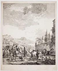 [Horse market.]