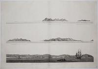 View of the City of Ten-Tchoo-Foo from the anchorage of the Hindostan in the Strait of Mi-A-Tau bearing South-west.