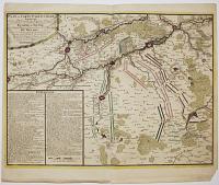 Plan, ou Carte Particuliere Representant Les divers Mouvements des Arm&eacute;es des Alliees, sous le Commandement de S.A.S. Monseign.r Le Prince Eugene de Savoye.