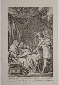 King John Submits to the Barons, and agrees to sign the Great Charter of British Liberties.