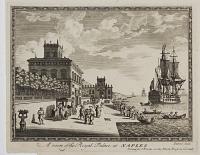 A View of the Royal Palace at Naples.