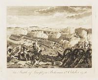 The Battle of Lowositz in Bohemia 1st October 1756.