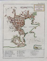 Plan des Ville et Citadelle de Plymouth.