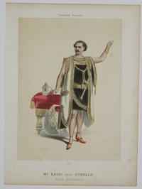 Th&eacute;&acirc;tre Italien. Mr Rossi dans Othello.
