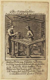 Der Saitenmacher.