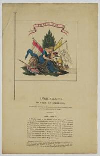 Lord Nelson's Banner of Emblems,