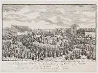 A Perspective View of the Execution of Lord Ferrers at Tyburn.