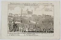 The True Maner of the Execution of Thomas Earle of Strafford, Lord Lieutenant of Ireland upon Tower hill, the 12th of May, 1641.