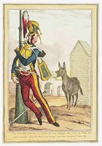 That sentinel's as drunk as a beast- its very shameful when I set my Troop such a good example- what the devil is he singing? some love nonsense I dare say