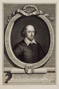 William Shakespeare Obt. Ano. Dom: 1616. Aetat 53.