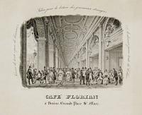 Cafe' Florian &agrave; Venise, Grand Place St. Marc.
