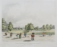 A View in St James's Park of the Horse Guards & St. Pauls Taken from Buckingham House.  No. 3.