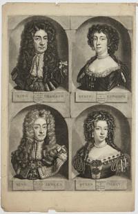 [Kings and Queens of England, plate 8]